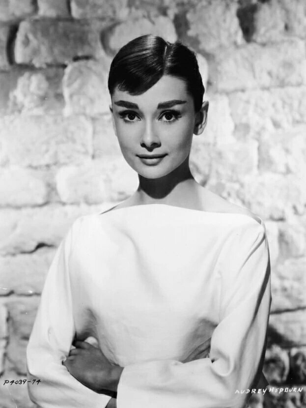 Плакат постер на бумаге Audrey Hepburn/Одри Хепбёрн/искусство/арт/абстракция/творчество. Размер 21 х 30 см