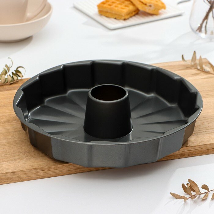 фото Форма для выпечки с а/п покрытием 29х5 см "Немецкий кекс. Долька" 9949651