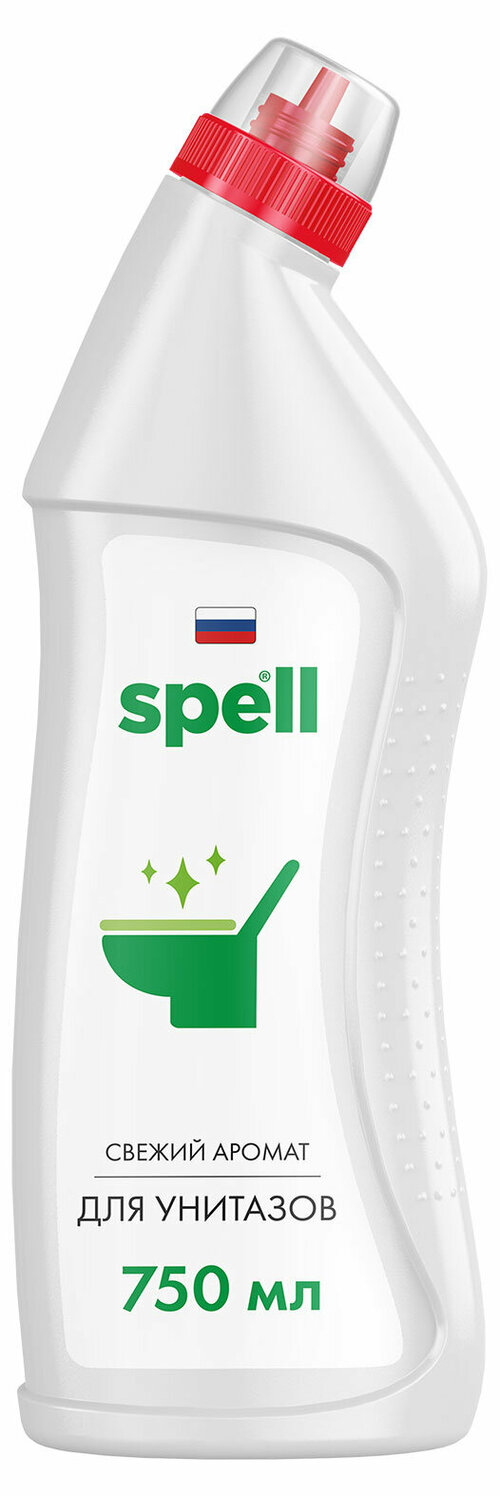 Средство для чистки унитаза SPELL, 750 мл