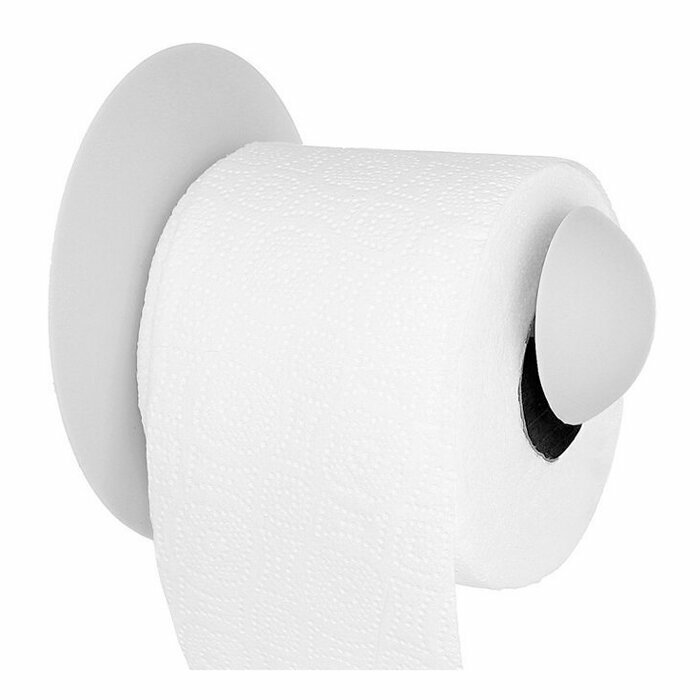 фото Держатель для туалетной бумаги "Aqua" снежно-белый (Berossi)