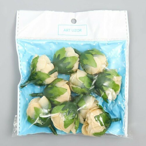 Бутон на ножке для декорирования Лилия садовая красная 65х65 см 12шт 405₽