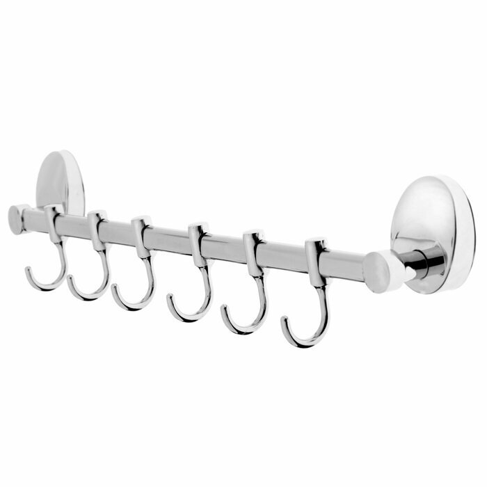 Планка с 6-ю крючками подвижными A11091-6 Accoona