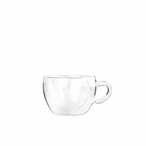 Четыре Кружки из двойного стекла Арта ЧС 150мл