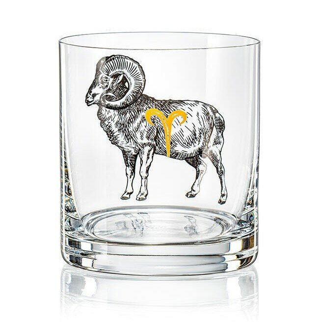 фото Стакан 280 мл Bohemia Crystal Гороскоп Овен