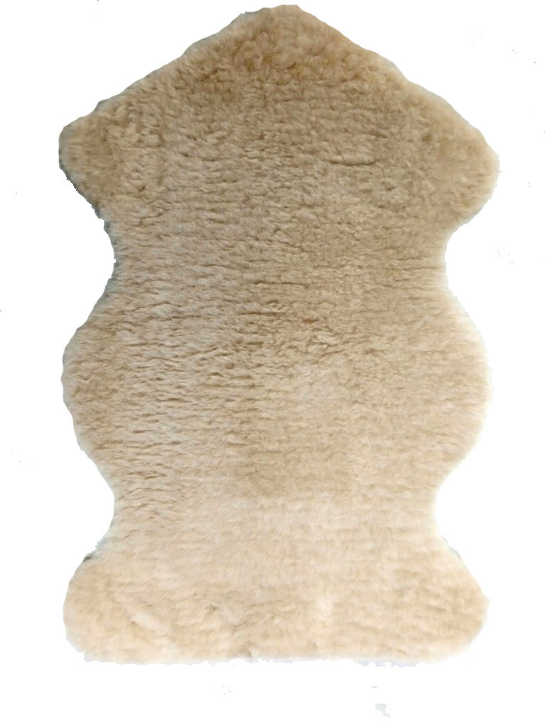 фото Ковер Шкура искусственная 55х85см, бежевый, ШМ750-14-16