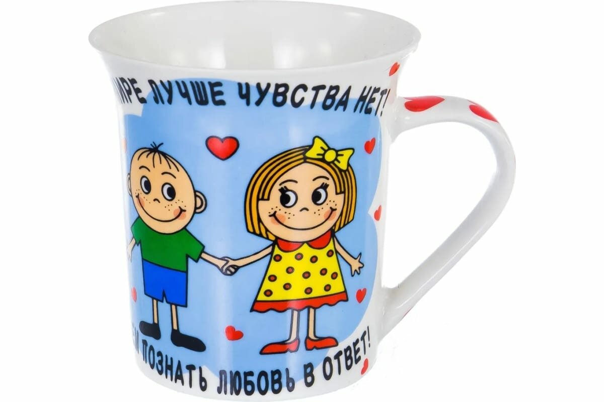 Olaff кружка 310мл 6 шт. в уп NEW BONE CHINA упаковка - гофрокороб 160-08018