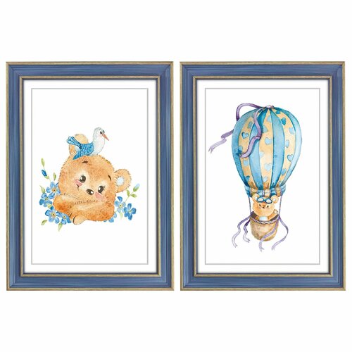 Картина в раме со стеклом 