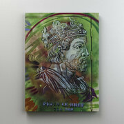 Интерьерная картина на холсте "Граффити - Царь", размер 22x30 см