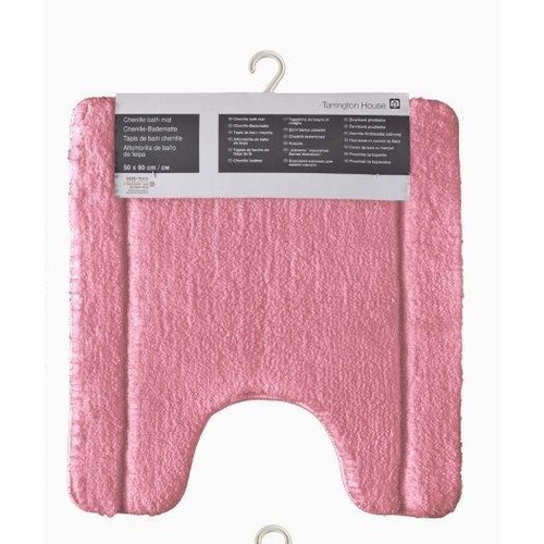 Tarrington House Коврик для ванной Dolce U-Shape розовый, 50 х 48см