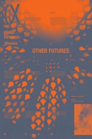 Плакат постер на бумаге Other Futures-Другое будущее. Размер 30 х 42 см