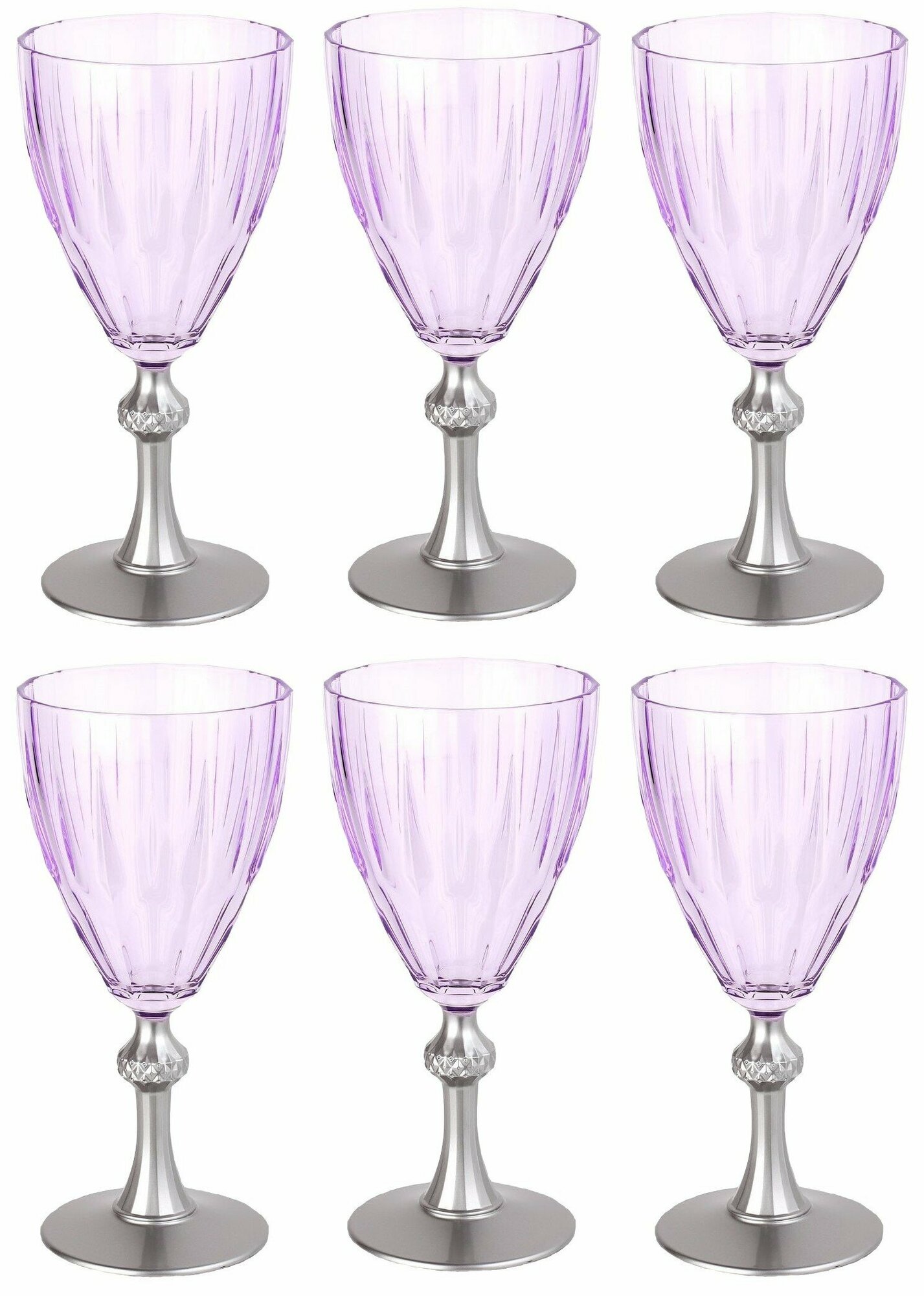 Набор 6шт фужеров 300мл h-18,6см/d-8,8см