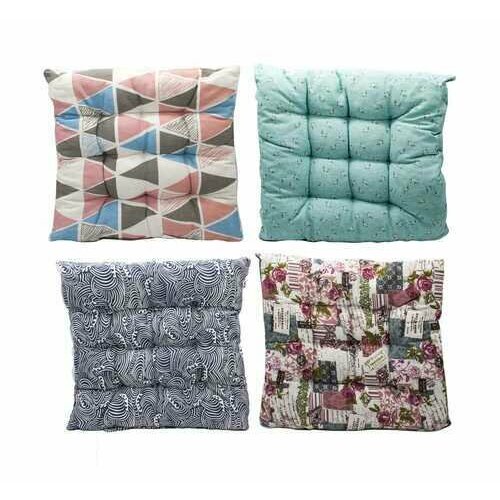 Подушка для стула табурета кантри 3737см 585₽