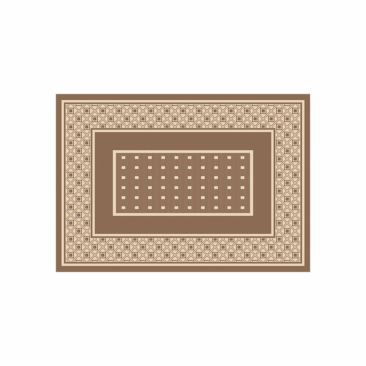 Ковер-циновка Люберецкие ковры Эко 7903-23, 0,6 x 1,1 м - фотография № 1