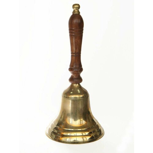 Колокольчик винтажный на ручке