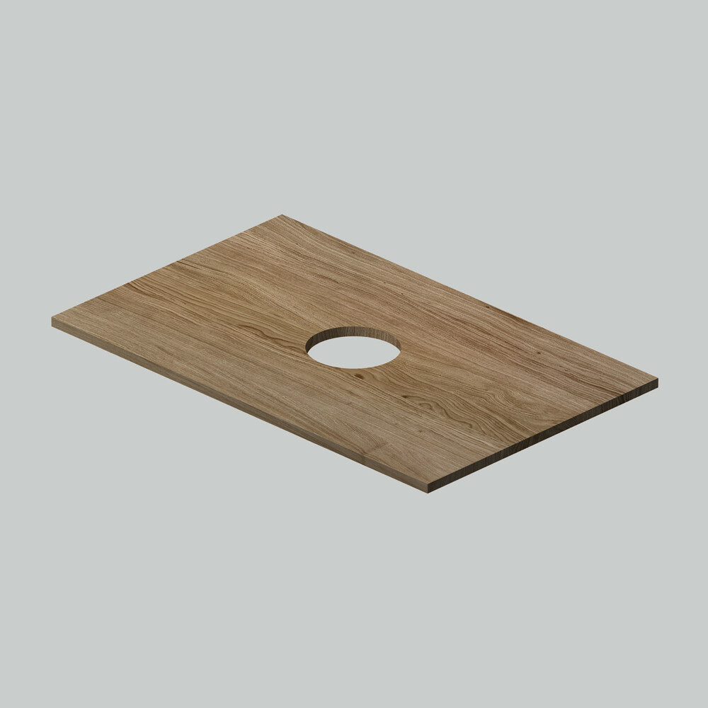 фото Столешница Am.Pm Func дерево текстурированное M8FST0800OF