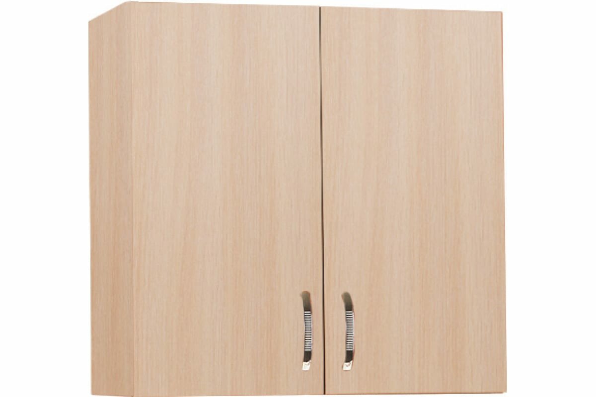 фото Шкаф для посуды SANTREK ширина 80 см цвет дуб млечный с сушкой ЛДСП 52992