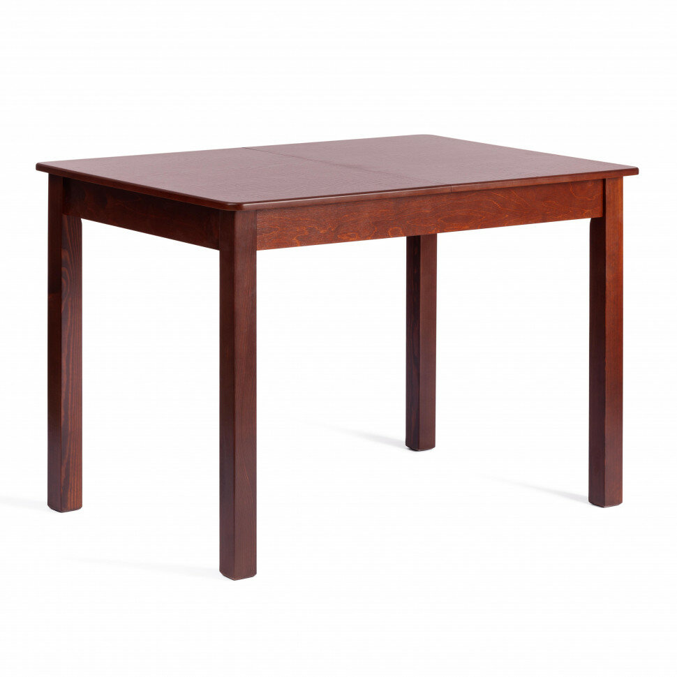 фото Стол MOSS раздвижной бук, мдф, 110+30 x 68 x 75 см, Cappuchino