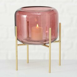 Подсвечник Boltze LEONA стеклянный 17x19 см в ассортименте