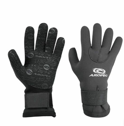 Перчатки 3 мм не скользящие, на липучке, XXL