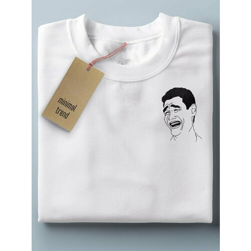 фото Футболка, размер m, белый нет бренда