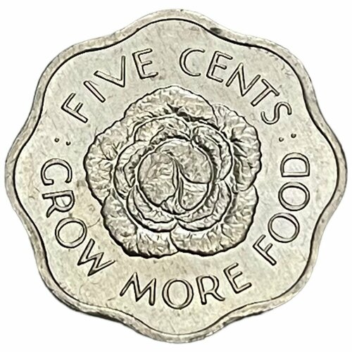 Сейшельские острова 5 центов 1972 г. (ФАО) сейшельские острова 5 центов 1972 г фао