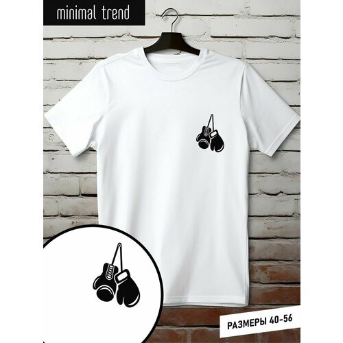 фото Футболка, размер m, белый нет бренда