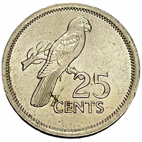 Сейшельские острова 25 центов 1982 г. сейшельские острова 5 центов 1972 г фао
