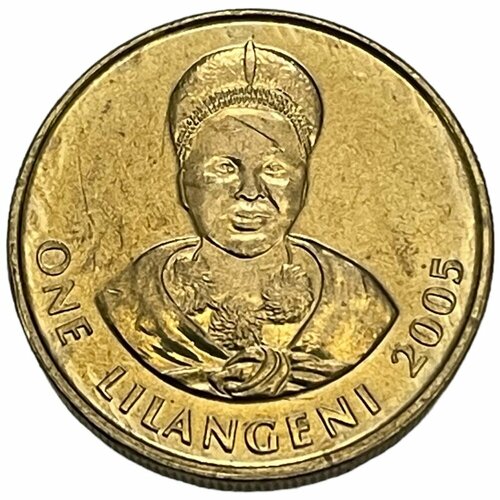 Свазиленд 1 лилангени 2005 г. свазиленд 20 лилангени 2010 г портрет короля мсвати iii unc