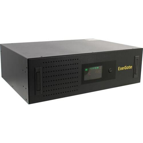 ИБП Exegate ServerRM UNL-3000. LCD. AVR.2SH.3C13. USB.3U