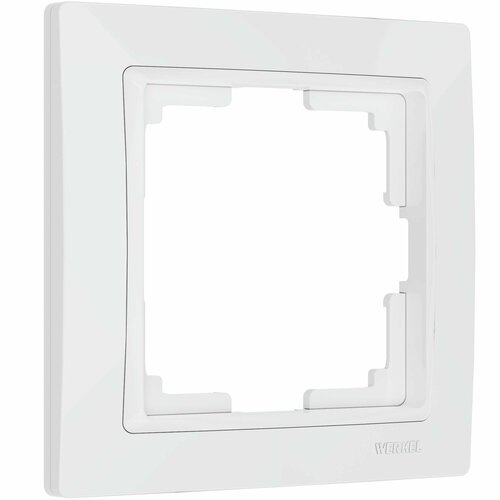 werkel snabb basic слоновая кость рамка для 2 местной розетки wl03 frame 01 dbl ivory a040199 (2 штуки) Werkel Snabb basic WL03-Frame-01/W0012001 белый, Рамка на 1 пост