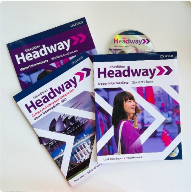 Headway Upper-intermediate 5th edition. Полный комплект: Учебник + Рабочая Тетрадь + CD/DVD
