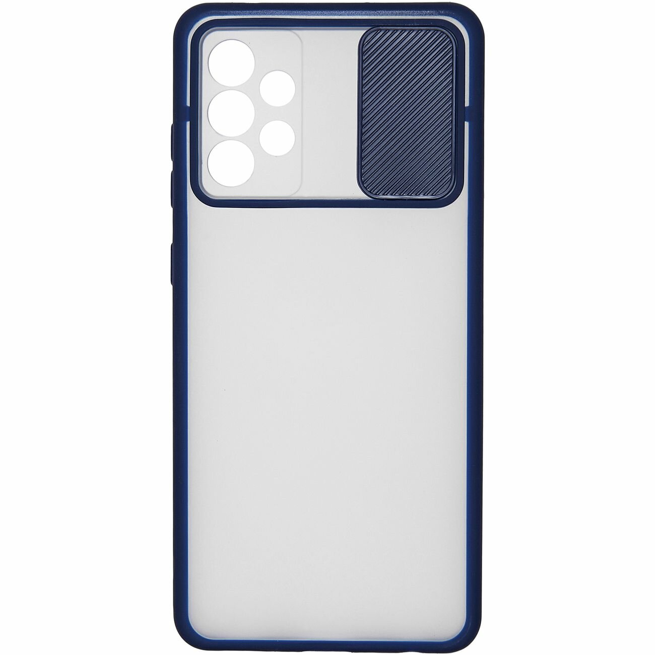 Чехол Carmega Samsung Galaxy A72 Camera blue - фото №1