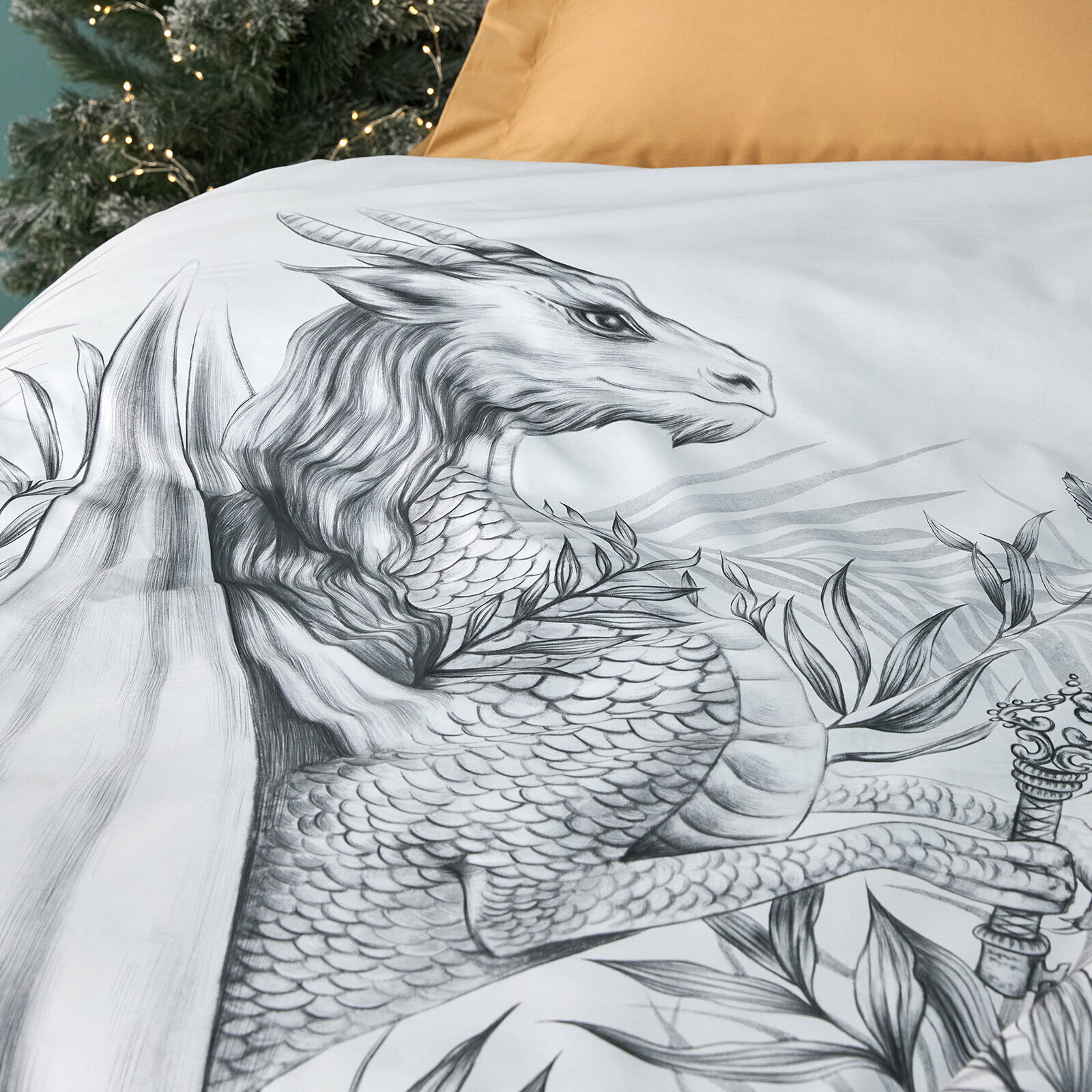 Постельное белье White Dragons CozyHome - фото №6