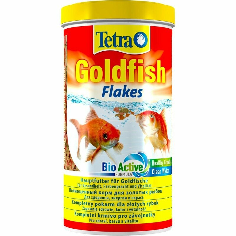 Корм Tetra Goldfish Flakes 1 л (хлопья) для золотых рыбок