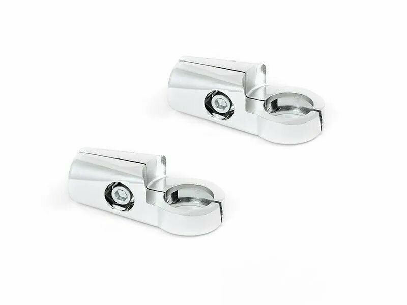 фото Держатель двойной поворотный для трубы 25 мм R43 2 шт