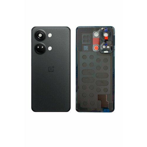 Задняя крышка для OnePlus Nord 3 5G cерый (Tempest Gray) со стеклом камеры