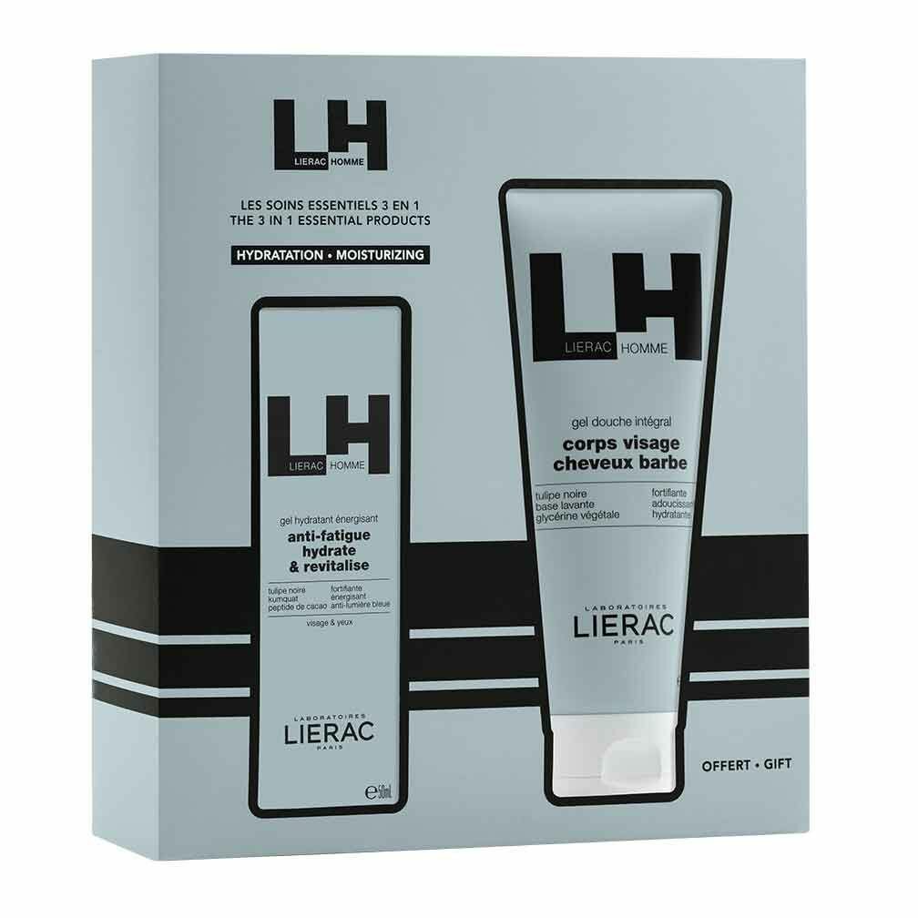 Набор для мужчин ОМ Lierac/Лиерак: Гель для лица увлажняющий тонизирующий туба 50мл+Гель для душа туба 200мл Labora FR, Laboratoires Lierac (Laboratoire Native) - фото №1