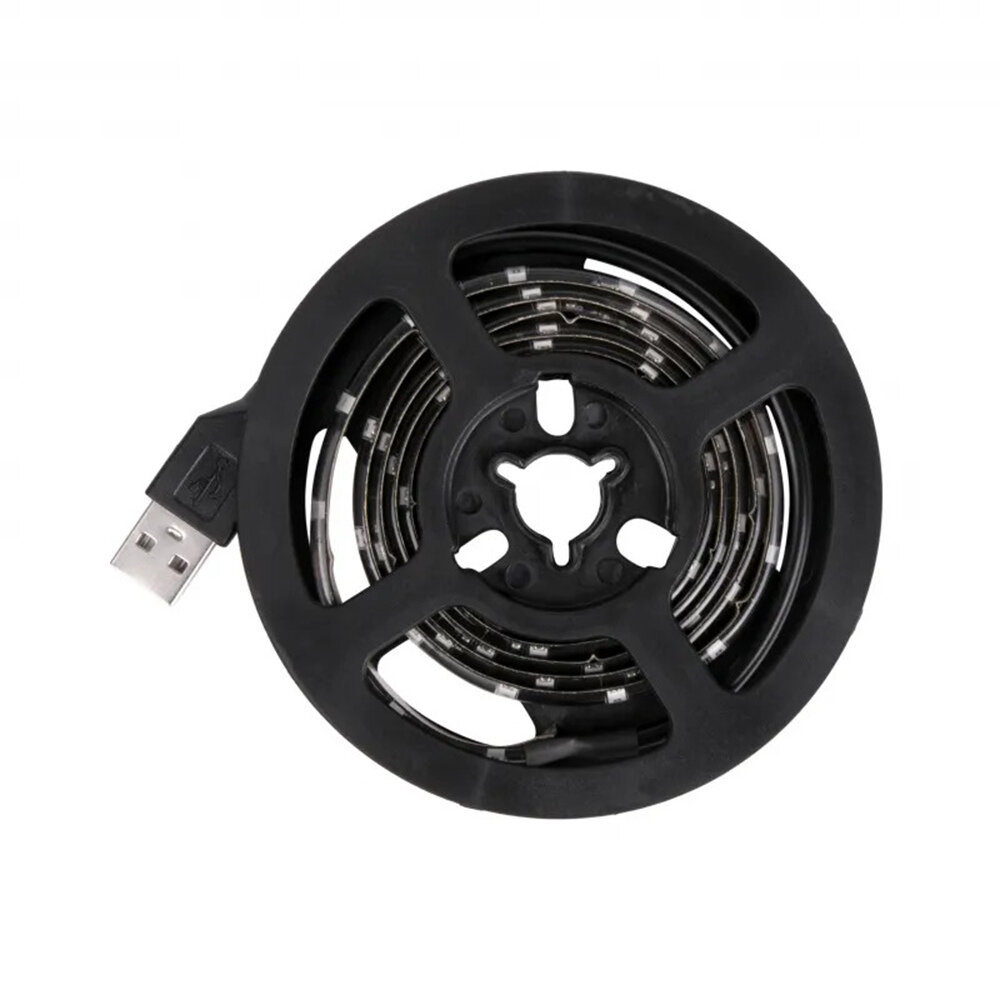 Светодиодная лента LED с USB коннектором 8 мм белый SMD 2835 60 LED/м 5 В Lamper {141-385}