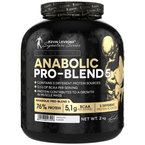протеин levrone black line anabolic pro blend 2кг малина KEVIN LEVRONE Anabolic Pro-Blend 5, 2000 гр