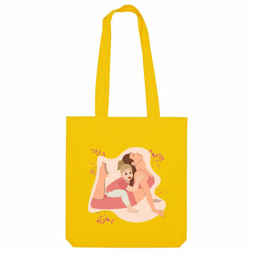 фото Сумка шоппер us basic, желтый