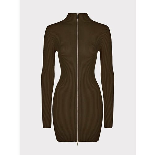 фото Платье love republic, размер s, коричневый