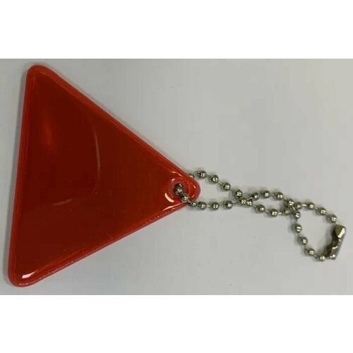 Светоотражатель , 1 шт., красный