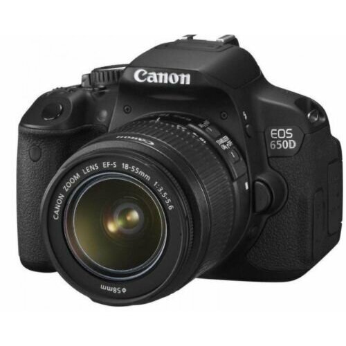 Зеркальный фотоаппарат Canon EOS 650D Kit 18-55mm III 3900000₽