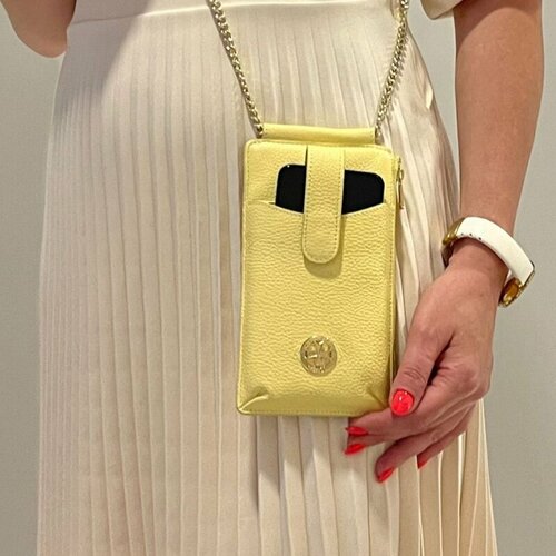 фото Сумка narvin, желтый narvin (vasheron)