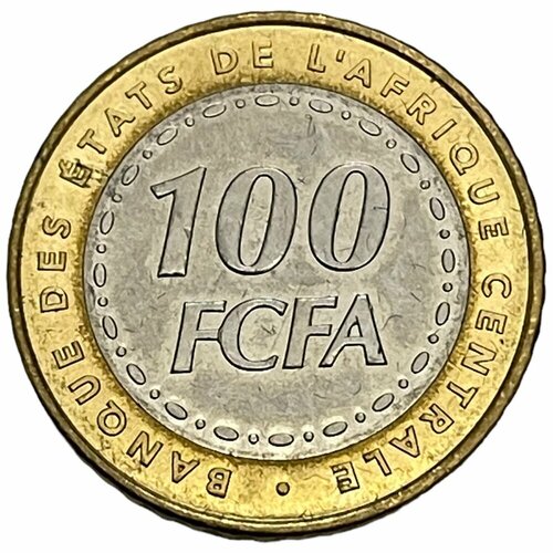 Центрально-Африканские Штаты 100 франков 2006 г. (2) экваториальные африканские штаты 100 франков 1968 г