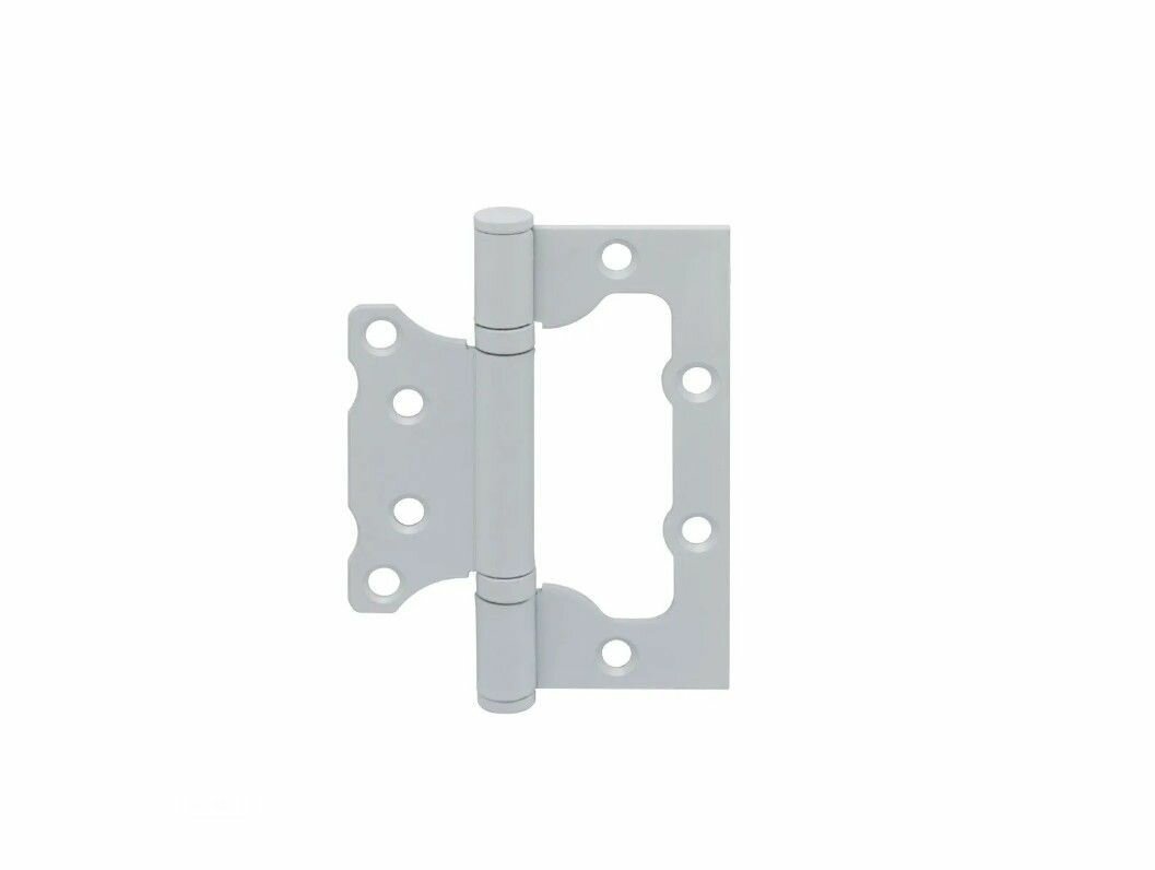 Петля без врезки 2BB 100х75х25 мм белая