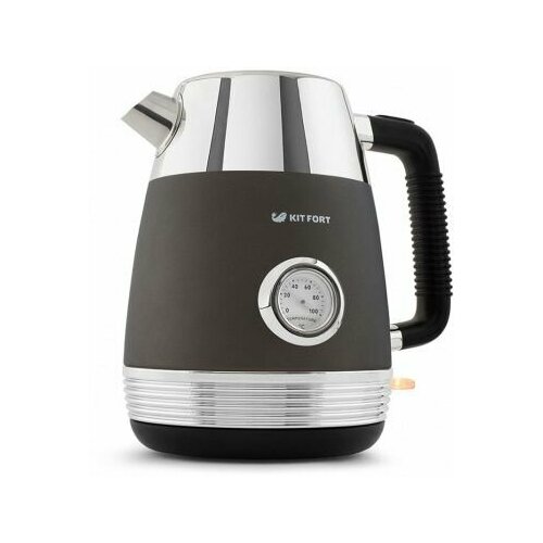 Электрический чайник Kitfort 1.7л. 2150Вт графит (корпус: пластик)