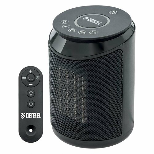 Тепловентилятор электрический керамический DTFC-2000 пульт 3 режима вентилятор нагрев 10002000 Вт Denzel 96419 1062600₽