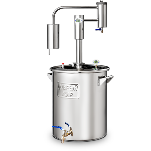 Самогонный аппарат Добрый Жар Триумф на 40 литров нагрев на плите 2350000₽