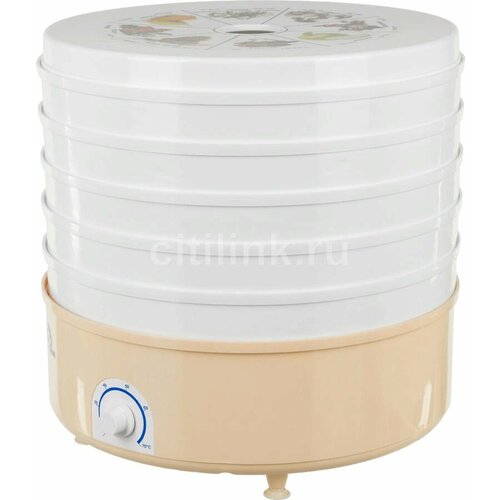 Сушилка для овощей и фруктов ротор Дива СШ-007-04 белый 5 поддонов 551800₽